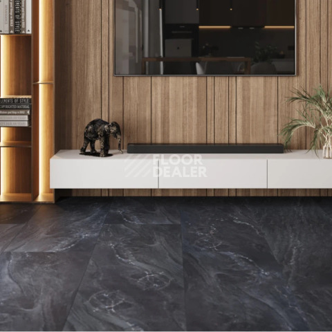 Ceramo Vinilam Stone 8 мм 91910 Неаполитанский Черный фото 3 | FLOORDEALER